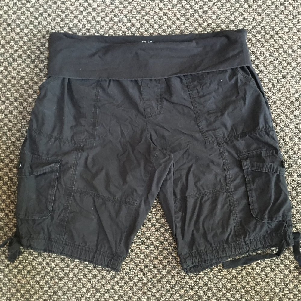 Calvin Klein Rollover Waist Cargo Shorts Women's L